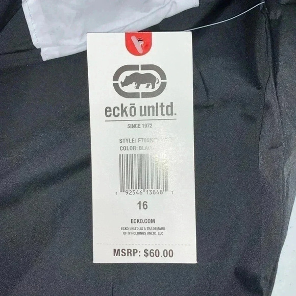 Ecko Unltd Boy's 2 Tone Split Windbreaker - Picture 5 of 9